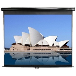  M113UWS1 | Manual Series | Diagonal 113  | 1:1 | Viewable screen width (W) 203 cm | Black