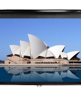  Elite Screens | Manual Series | M113UWS1 | Diagonal 113  | 1:1 | Viewable screen width (W) 203 cm | Black  Hover