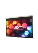  Elite Screens | Manual Series | M106XWH | Diagonal 106  | 16:9 | Viewable screen width (W) 235 cm | White Hover