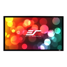 Elite Screens | SableFrame Series | ER120WH1 | Diagonal 120  | 16:9 | Viewable screen width (W) 266 cm | Black