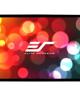  Elite Screens ER135WH1 Sable Fixed Frame HDTV Projection Screen  Hover