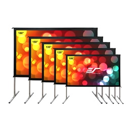 Elite Screens | Yard Master 2 Mobile Outdoor screen WV-Dual | OMS100H2-DUAL | Diagonal 100  | 16:9 | Viewable screen width (W) 222 cm