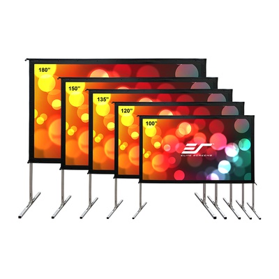  Elite Screens | Yard Master 2 Mobile Outdoor screen WV-Dual | OMS100H2-DUAL | Diagonal 100  | 16:9 | Viewable screen width (W) 222 cm