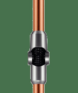  Jimmy | Vacuum Cleaner | H9 Pro | Cordless operating | Handstick and Handheld | 550 W | 28.8 V | Operating time (max) 80 min | Silver/Cooper | Warranty 24 month(s) | Battery warranty 12 month(s)  Hover