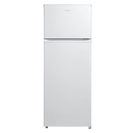  Midea Refrigerator | MDRT294FGE01 | Energy efficiency class E | Free standing | Double Door | Height 143 cm | Fridge net capacity 163 L | Freezer net capacity 41 L | 40 dB | White