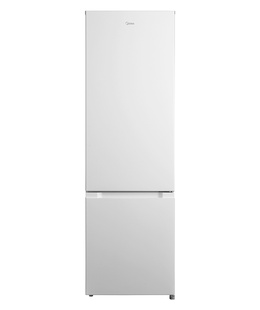  Midea Refrigerator | MDRB369FGE01 | Energy efficiency class E | Free standing | Combi | Height 177.3 cm | Fridge net capacity 197 L | Freezer net capacity 65 L | 39 dB | White  Hover