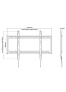  Sunne | Wall Mount | 60-100-LP | 60-100  | Maximum weight (capacity) 100 kg | Black Hover