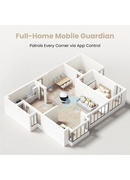  Enabot | Companion Robot | EBO AIR 2 | Compact | Maximum Memory Support 256G Hover