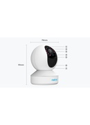  Reolink | Super HD Camera | E Series E340 | PTZ | 5 MP | 2.8-4mm/F2.0 | H.264 | Micro SD Hover