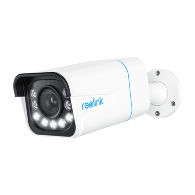  Reolink | 4K Smart PoE Camera with Spotlight and Color Night Vision | P430 | Bullet | 8 MP | 2.7-13.5mm | IP67 | H.265 | Micro SD