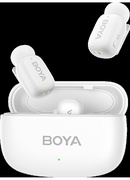 Austiņas Boya | Mini-13 Ultracompact 2.4GHz Wireless Microphone System with lightning+USB-C | White