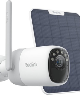  Reolink Wireless Pan & Tilt Long Lasting Solar/Battery Camera with Spotlights | Altas Series B630 with Solar Panel | Bullet | 4 MP | 4mm/F1.0 | Micro SD  Hover