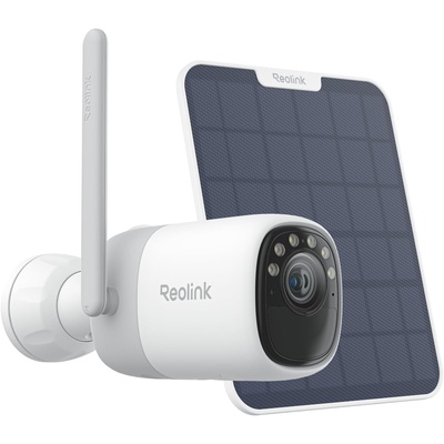 Reolink Wireless Pan & Tilt Long Lasting Solar/Battery Camera with Spotlights | Altas Series B630 with Solar Panel | Bullet | 4 MP | 4mm/F1.0 | Micro SD