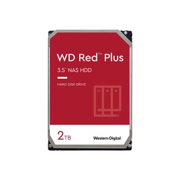  Western Digital | Red Plus NAS Hard Drive | WD20EFPX | 5400 RPM | 2000 GB | 64 MB