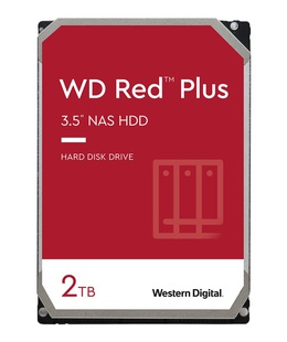  Western Digital | Red Plus NAS Hard Drive | WD20EFPX | 5400 RPM | 2000 GB | 64 MB  Hover