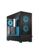 Fractal Design | Pop Air RGB | Side window | Cyan Core TG Clear Tint | ATX