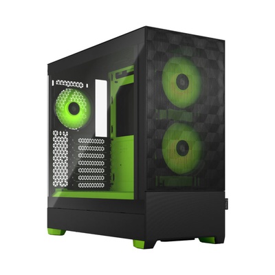 Fractal Design | Pop Air RGB | Side window | Green Core TG Clear Tint | ATX