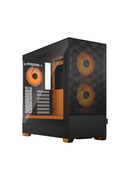  Fractal Design | Pop Air RGB | Side window | Orange Core TG Clear Tint | ATX