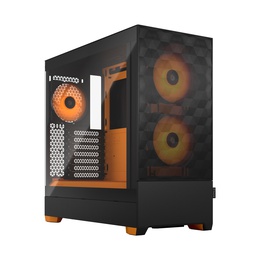 Fractal Design | Pop Air RGB | Side window | Orange Core TG Clear Tint | ATX