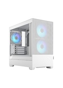 Fractal Design | Pop Mini Air RGB | Side window | White TG Clear Tint | mATX