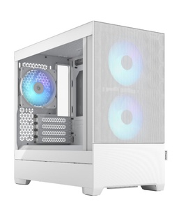 Fractal Design | Pop Mini Air RGB | Side window | White TG Clear Tint | mATX  Hover