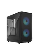 Fractal Design | Focus 2 | Side window | RGB Black TG Clear Tint | Midi Tower | Power supply included No | ATX