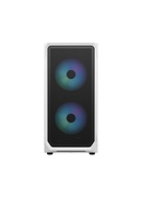 Fractal Design | Focus 2 | Side window | RGB White TG Clear Tint | Midi Tower | Power supply included No | ATX Hover
