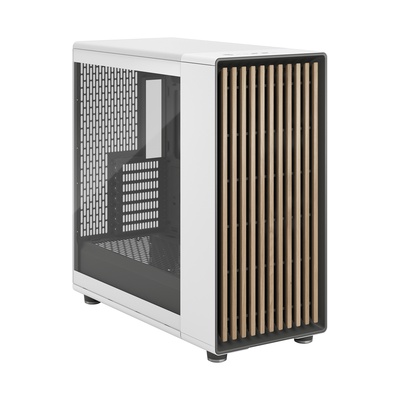  Fractal Design | North XL | Chalk White TG Clear | Mid-Tower | Power supply included No