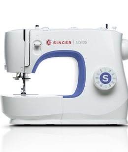  Singer | Sewing Machine | M3405 | Number of stitches 23 | Number of buttonholes 1 | White  Hover