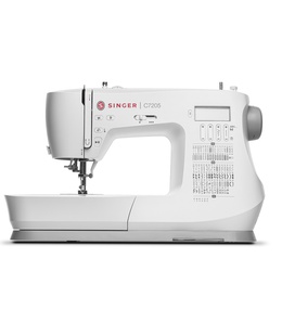  Singer | Sewing Machine | C7205 | Number of stitches 200 | Number of buttonholes 8 | White  Hover