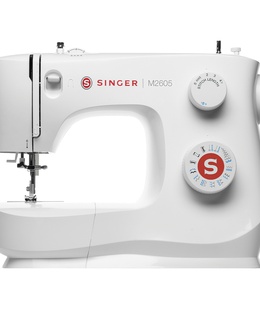  Singer | Sewing Machine | M2605 | Number of stitches 12 | White  Hover