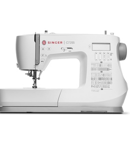  Singer | Sewing Machine | C7255 | Number of stitches 200 | Number of buttonholes 8 | White  Hover