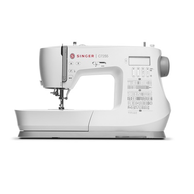  Singer | Sewing Machine | C7255 | Number of stitches 200 | Number of buttonholes 8 | White
