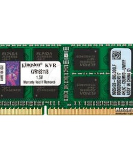  Kingston | 8 GB | DDR3 | 1600 MHz | Notebook | Registered No | ECC No  Hover