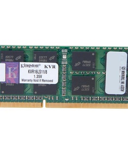  Kingston | 8 GB | DDR3 | 1600 MHz | Notebook | Registered No | ECC No  Hover