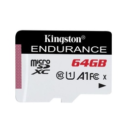  Kingston | Endurance | UHS-I U1 | 64 GB | micro SDXC | Flash memory class 10