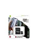  Kingston | Canvas Select Plus | UHS-I | 256 GB | MicroSDXC | Flash memory class 10 | SD Adapter