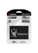  Kingston | KC600 | 512 GB | SSD form factor 2.5 | Solid-state drive interface SATA | Read speed 550 MB/s | Write speed 520 MB/s