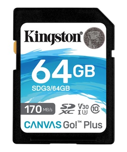  Kingston | Canvas Go! Plus | 64 GB | SD | Flash memory class 10  Hover