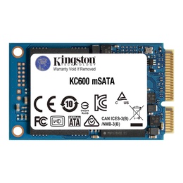  Kingston | KC600 | 1000 GB | Solid-state drive interface mSATA | Read speed 550 MB/s | Write speed 520 MB/s