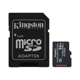  Kingston UHS-I | 64 GB | microSDHC/SDXC Industrial Card | Flash memory class Class 10