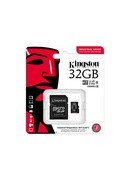 Kingston | UHS-I | 32 GB | microSDHC/SDXC Industrial Card | Flash memory class Class 10 Hover