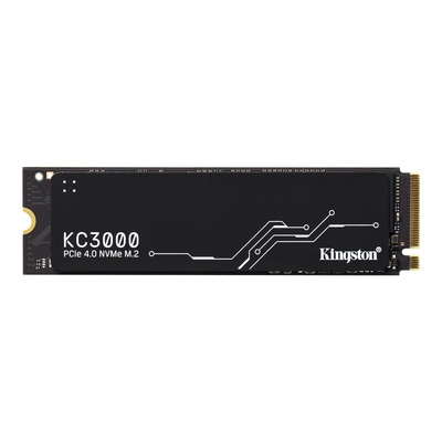  Kingston | SSD | KC3000 | 4096 GB | SSD form factor M.2 2280 | Solid-state drive interface PCIe NVMe Gen 4.0 x 4 | Read speed 7000 MB/s | Write speed 7000 MB/s
