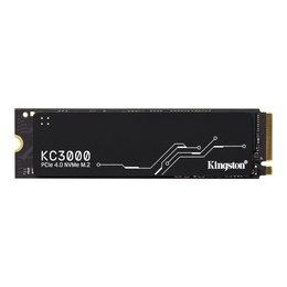  Kingston | SSD | KC3000 | 512 GB | SSD form factor M.2 2280 | Solid-state drive interface PCIe 4.0 NVMe M.2 | Read speed 3900 MB/s | Write speed 7000 MB/s
