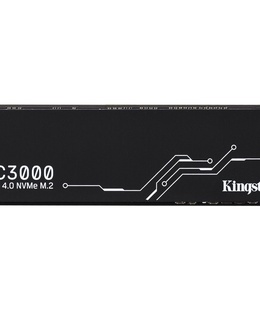  Kingston | SSD | KC3000 | 512 GB | SSD form factor M.2 2280 | Solid-state drive interface PCIe 4.0 NVMe M.2 | Read speed 3900 MB/s | Write speed 7000 MB/s  Hover