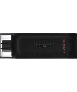  Kingston | USB Flash Drive | DataTraveler 70 | 256 GB | USB 3.2 Gen 1 Type-C | Black  Hover