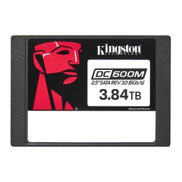  Kingston DC600M | 3840 GB | SSD form factor 2.5 | Solid-state drive interface SATA Rev. 3.0 | Read speed 560 MB/s | Write speed 530 MB/s