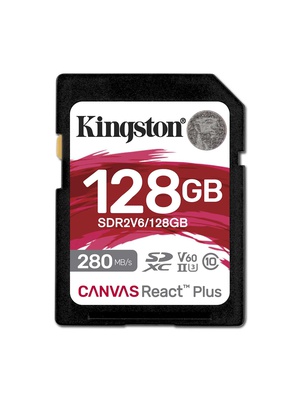  Kingston | UHS-II Video Speed Class (V60) | 128 GB | SD | Flash memory class Class 10  Hover