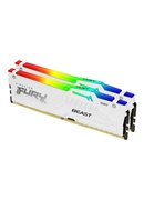  Kingston KF568C34BWEAK2-32 32GB 6800MT/s DDR5 CL34 DIMM (Kit of 2) FURY Beast White RGB EXPO | Kingston