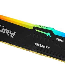  Kingston FURY Beast Black RGB EXPO | 16 GB | DDR5 | 6000 MHz | PC/server | Registered No | ECC No  Hover